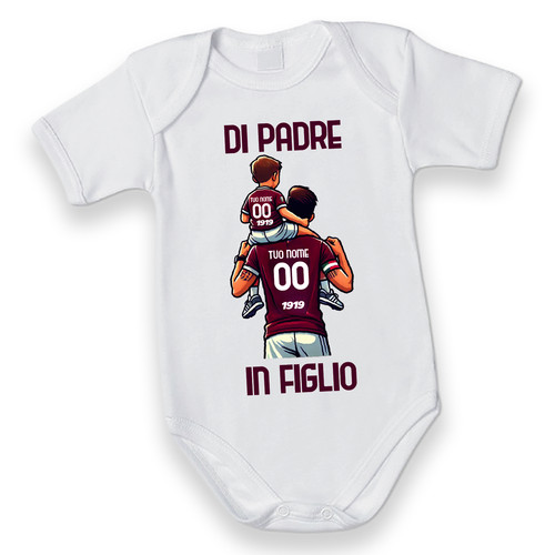 Body personalizzato padre - padre, in