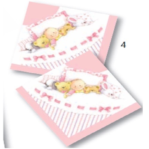 Tovaglioli carta baby - 20,