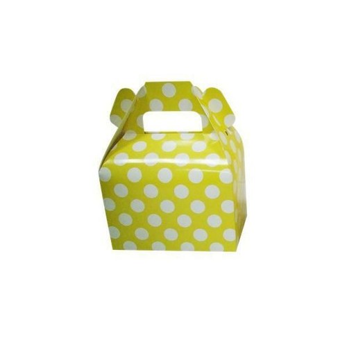 Scatola carta pois giallo - scatola,