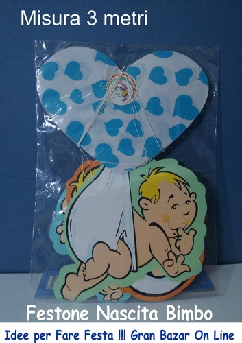 Nascita bimbo festone - bimbo,