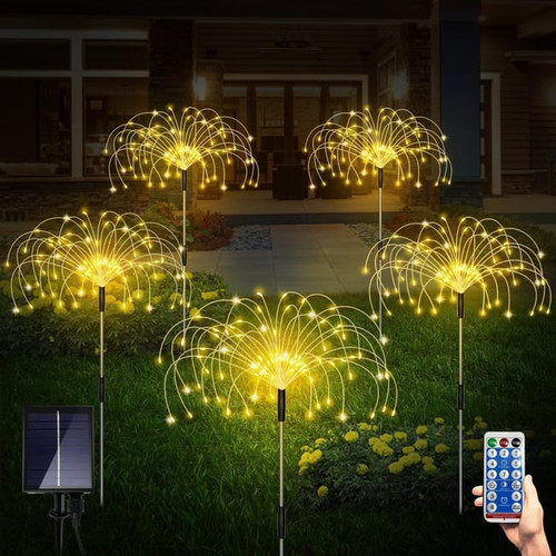 Luci solari fuochi artificio - luci,