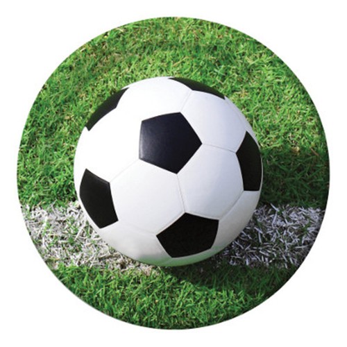 Piatti calcio cm - 8, party