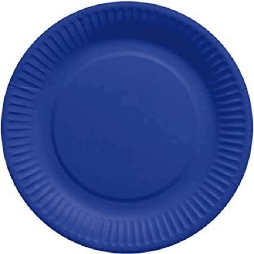 Piatti carta blu cm festa - 8, 23